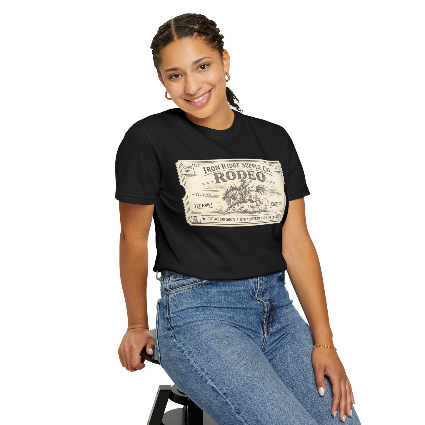 Rodeo Ticket Graphic T-Shirt