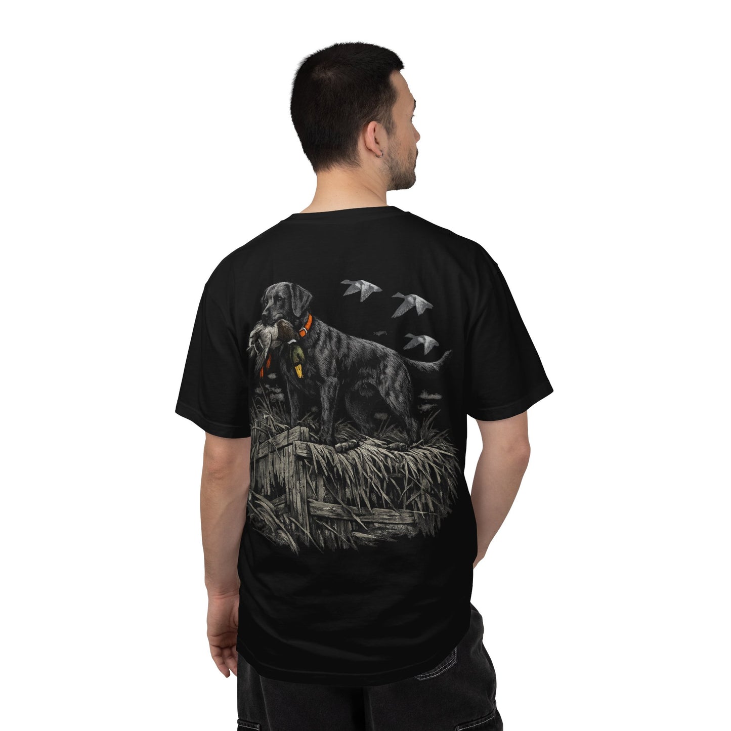 Duck Hunting Labrador Graphic T-Shirt