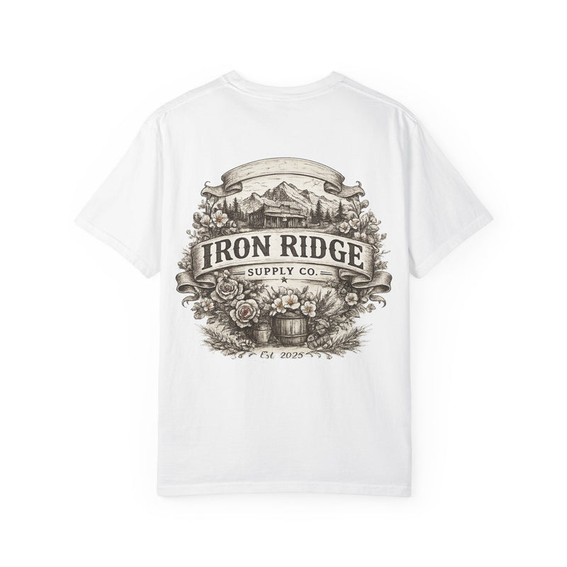 Iron Ridge Supply Co. Floral Barrel Woman's Tee