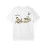 T-Shirt — Funny Dove Hunting Graphic ‘Oops…Sorry!’ Back Print