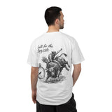 Built for the Long Ride T-Shirt — Rodeo Bull Rider Graphic Tee