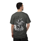 Built for the Long Ride T-Shirt — Rodeo Bull Rider Graphic Tee