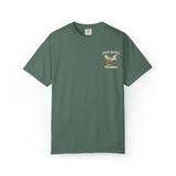 T-Shirt — Funny Dove Hunting Graphic ‘Oops…Sorry!’ Back Print