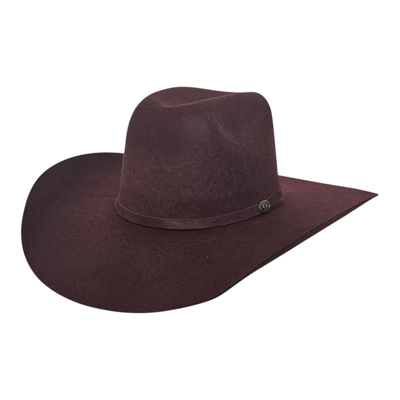 BIG SKY BLACK CHERRY 5X WOOL CASHMERE