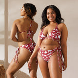 Yeehaw Red Rodeo Cowboy String Bikini