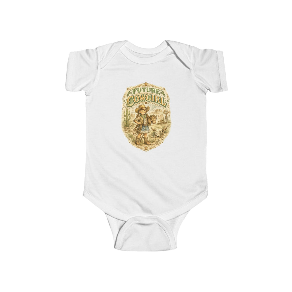 Iron Ridge Future Cowboy infant bodysuit
