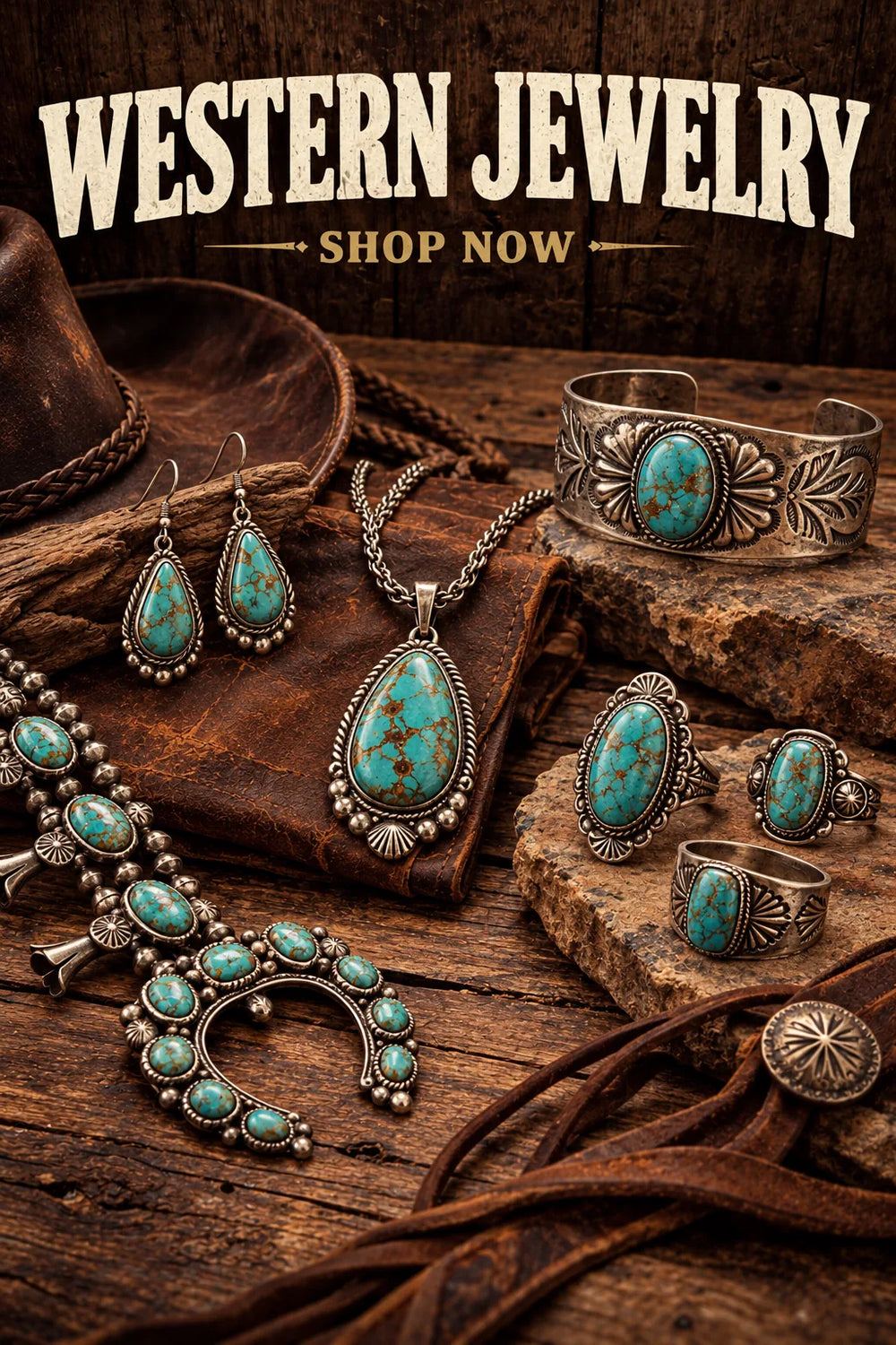 Women's Jewlery — rustic Western collection artwork