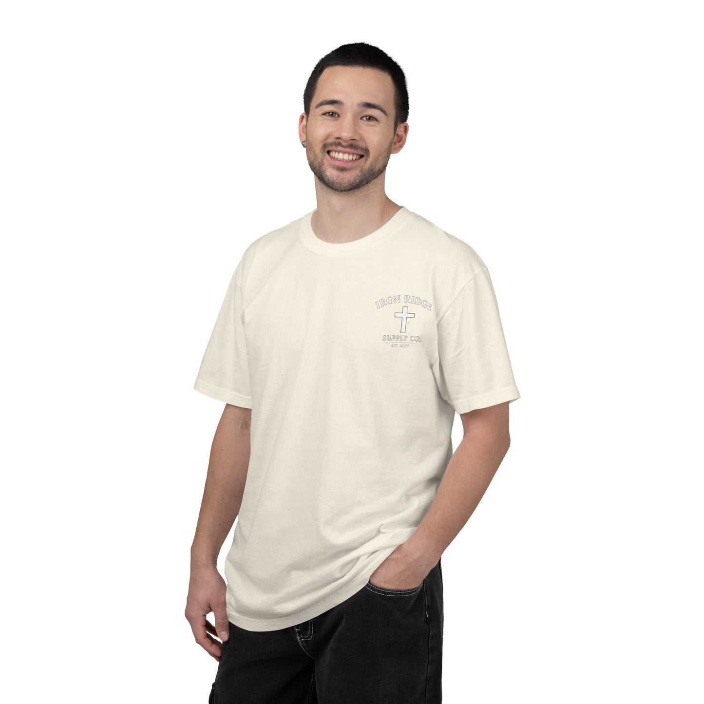 Canyon Cross Graphic T-Shirt — Scenic Cross Back Print