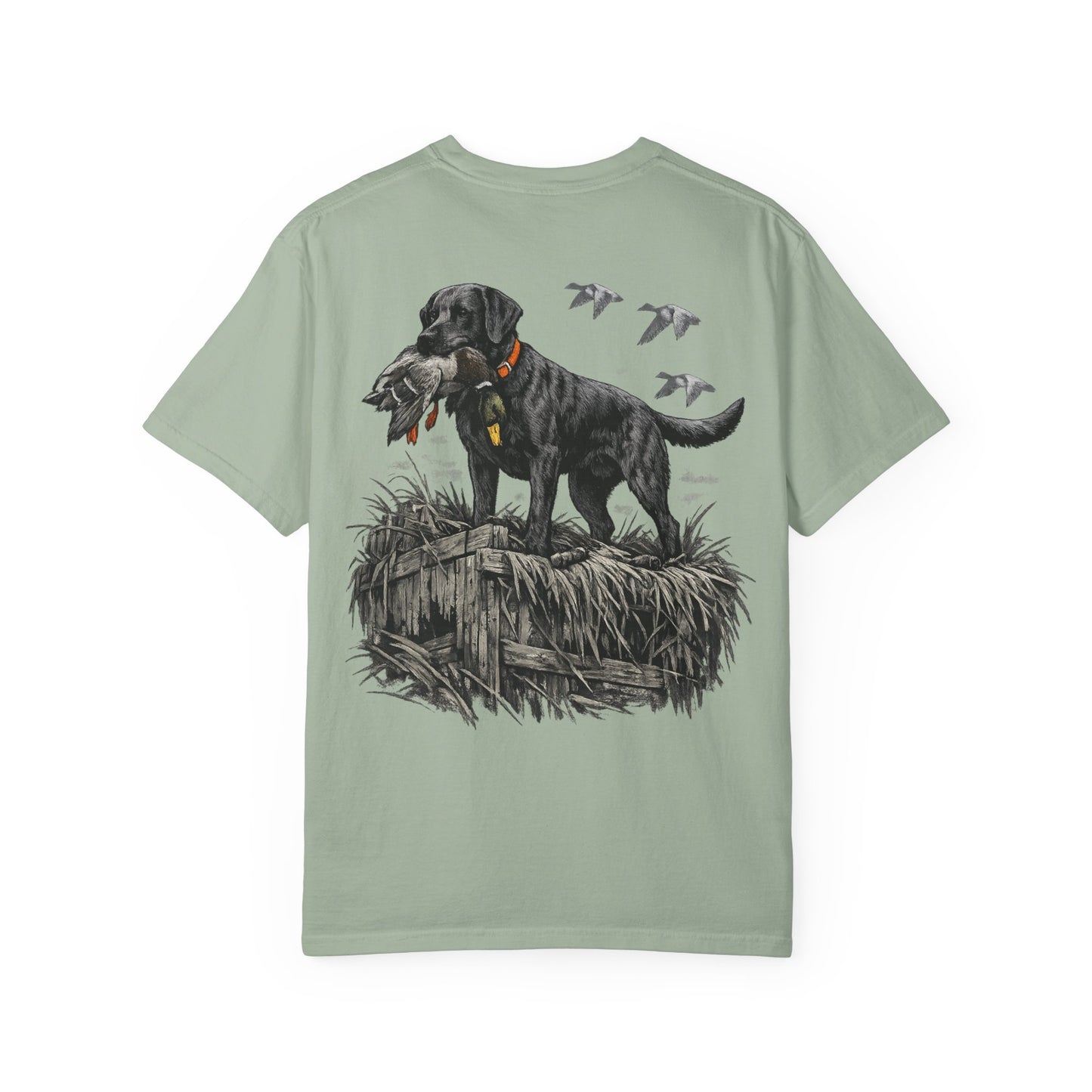 Duck Hunting Labrador Graphic T-Shirt