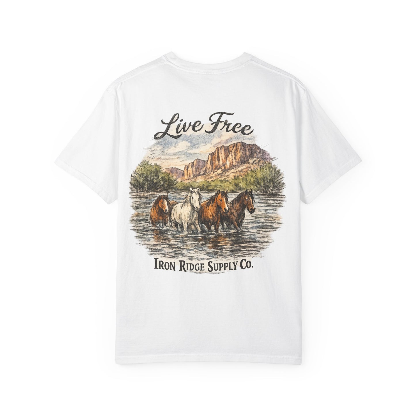 Salt River Horses, Stay Free Graphic Tee