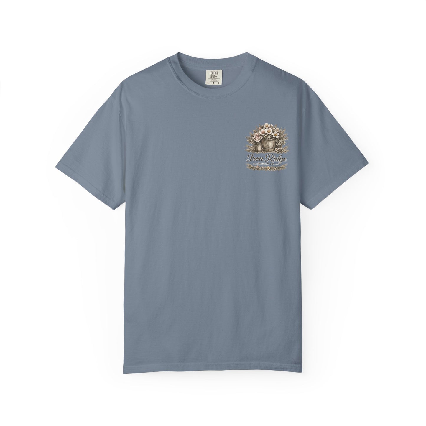 Iron Ridge Supply Co. Floral Barrel Woman's Tee