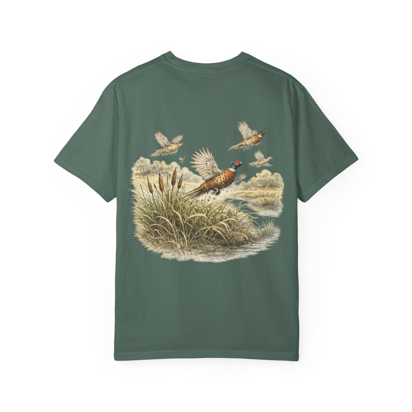 Pheasant Hunting T-Shirt — Prairie Wings Graphic Tee