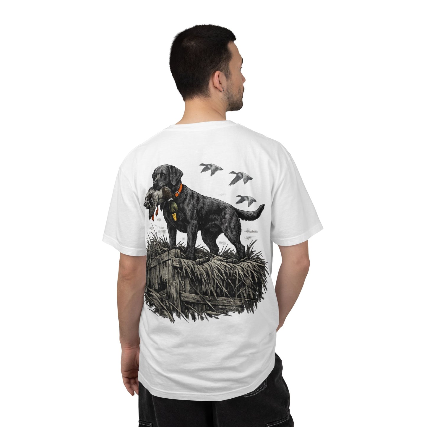 Duck Hunting Labrador Graphic T-Shirt