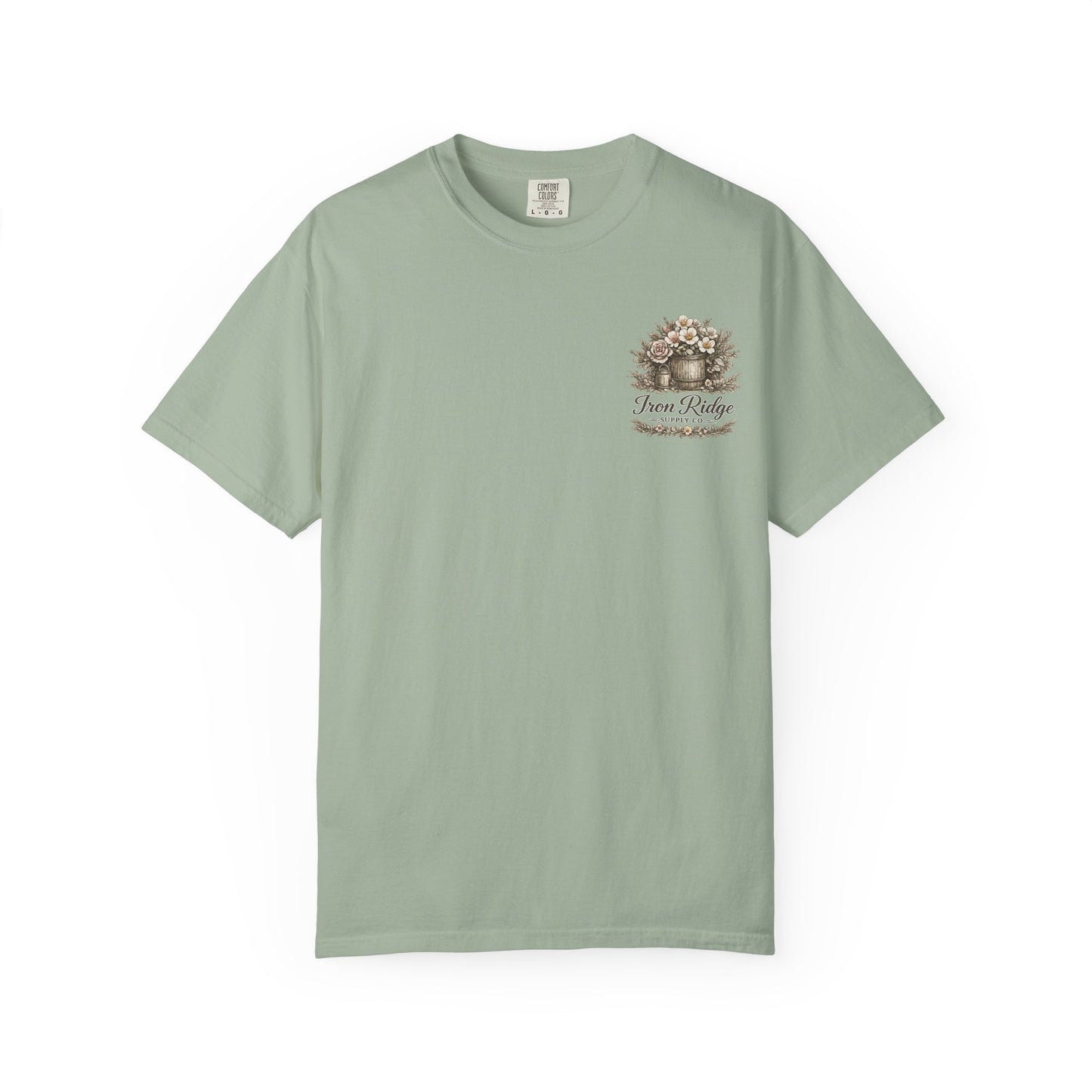 Iron Ridge Supply Co. Floral Barrel Woman's Tee
