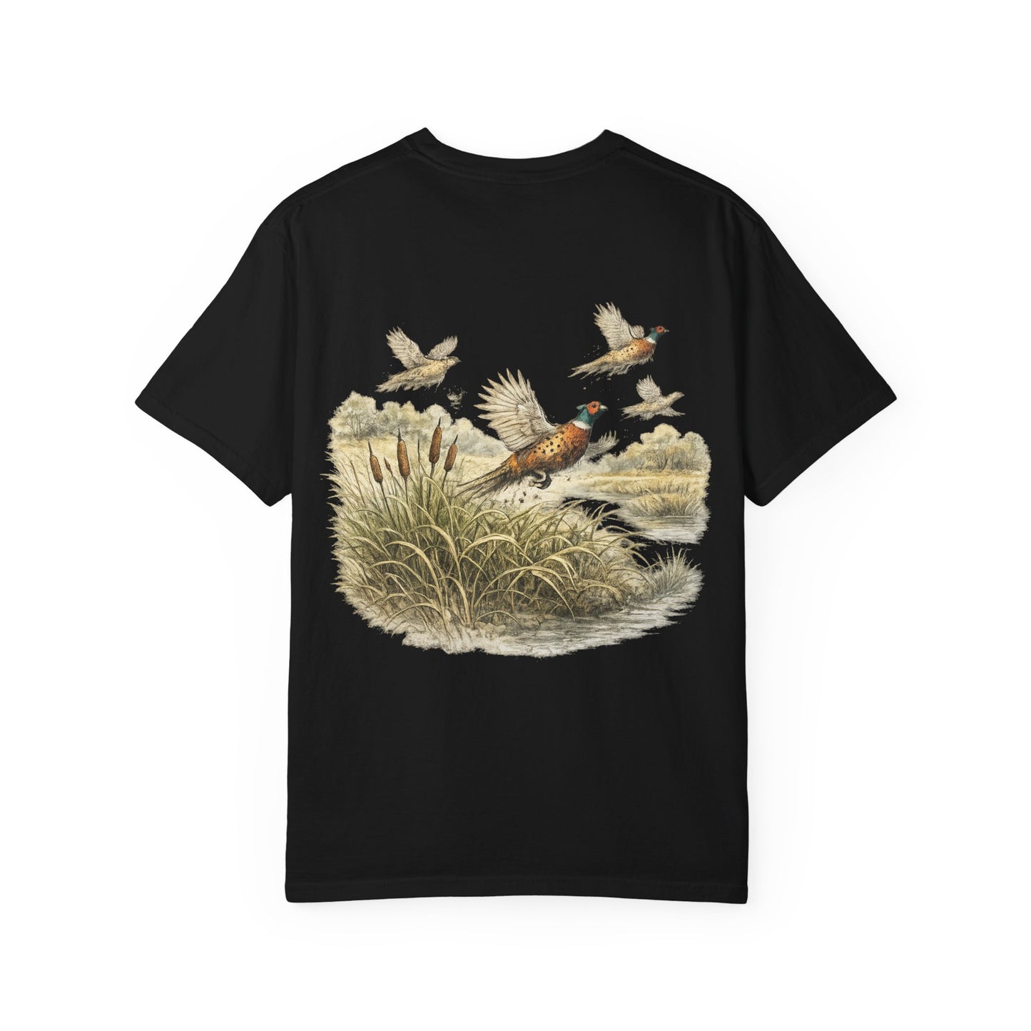 Pheasant Hunting T-Shirt — Prairie Wings Graphic Tee