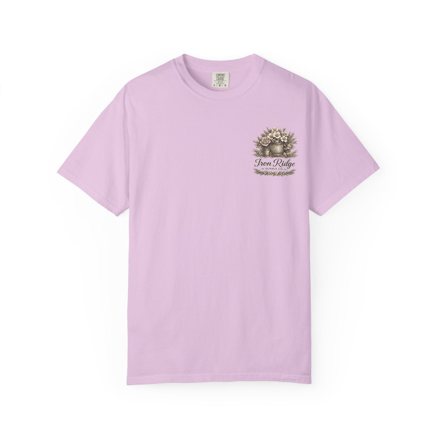 Iron Ridge Supply Co. Floral Barrel Woman's Tee