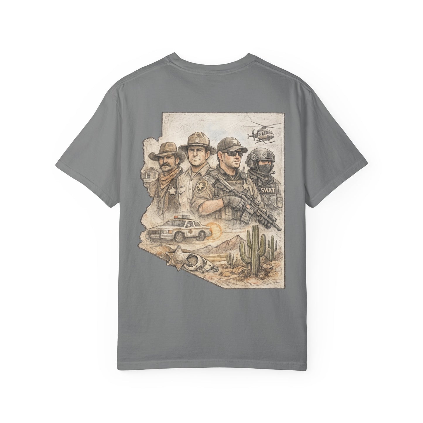 Arizona Law Enforcement Tribute T-Shirt
