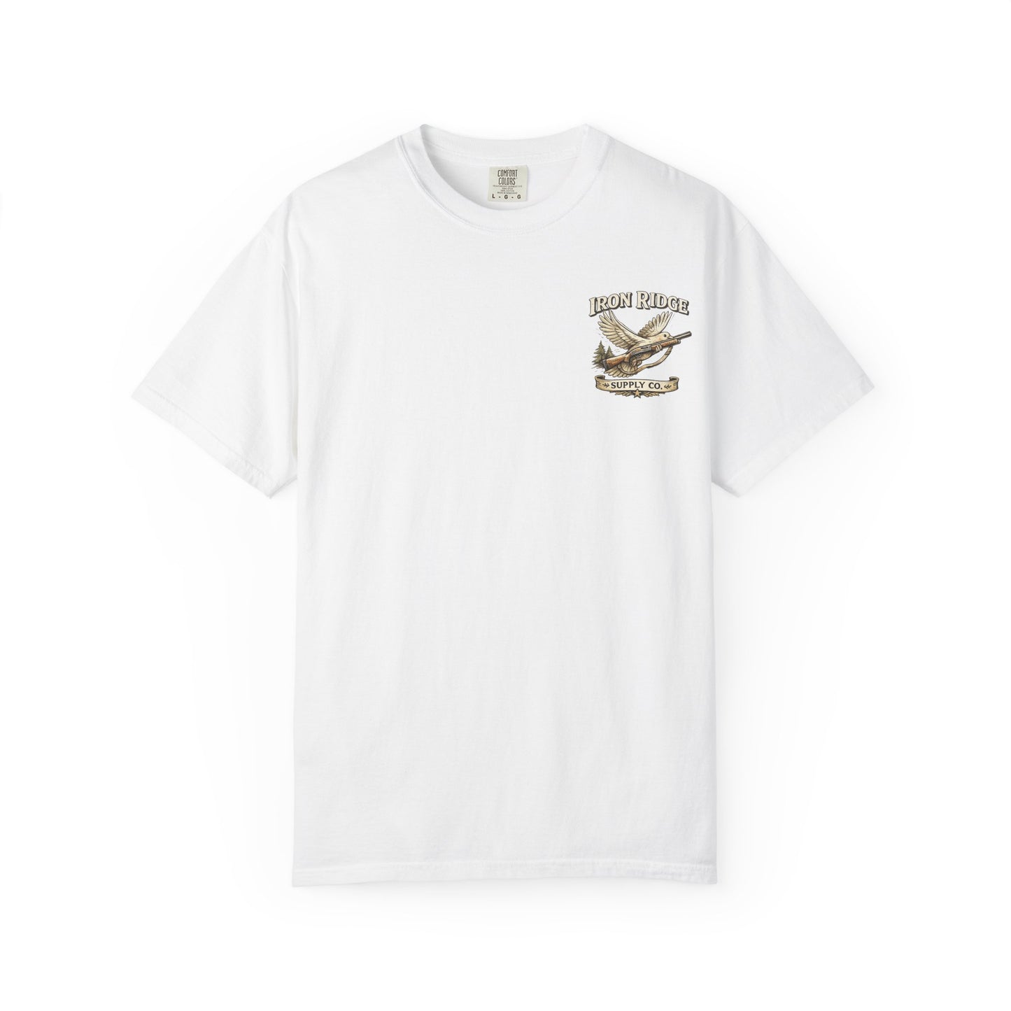 T-Shirt — Funny Dove Hunting Graphic ‘Oops…Sorry!’ Back Print