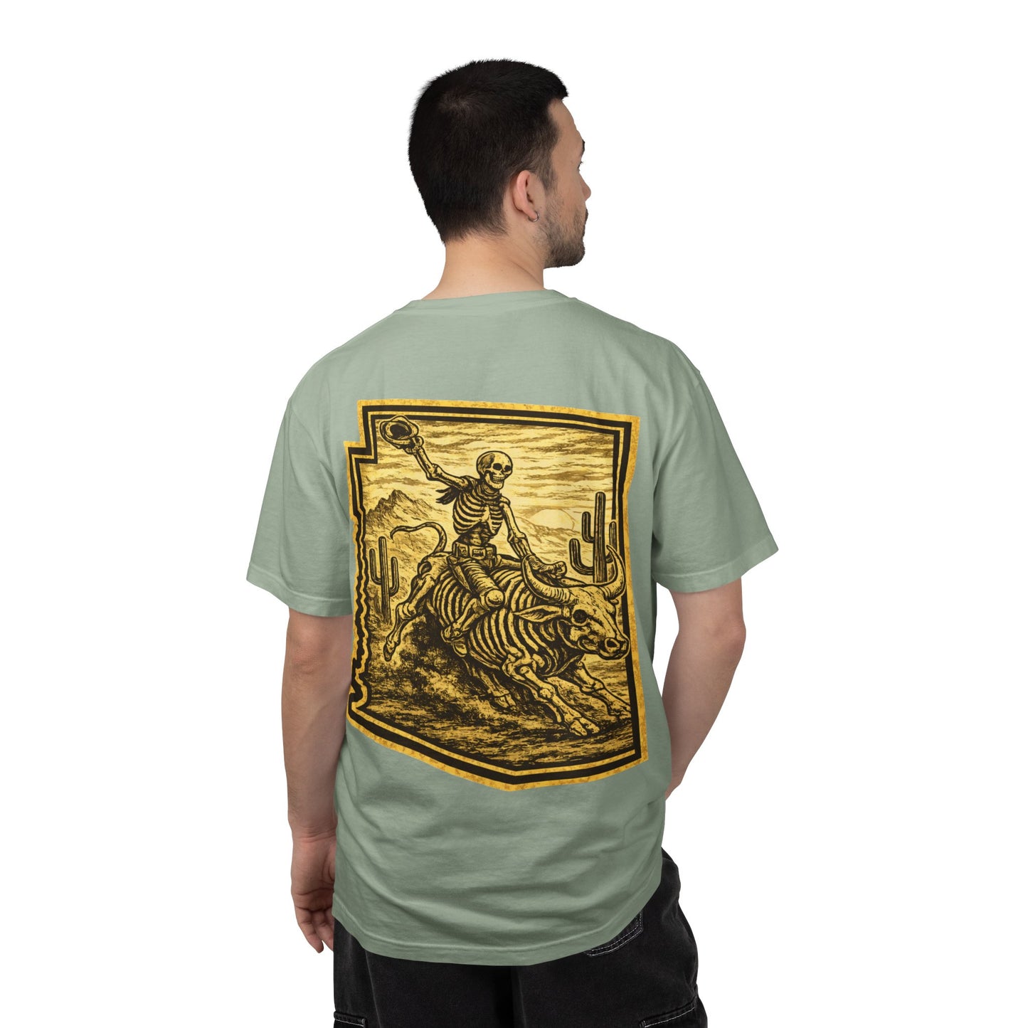 Skeleton Toro T-Shirt — Desert Rodeo Graphic Tee