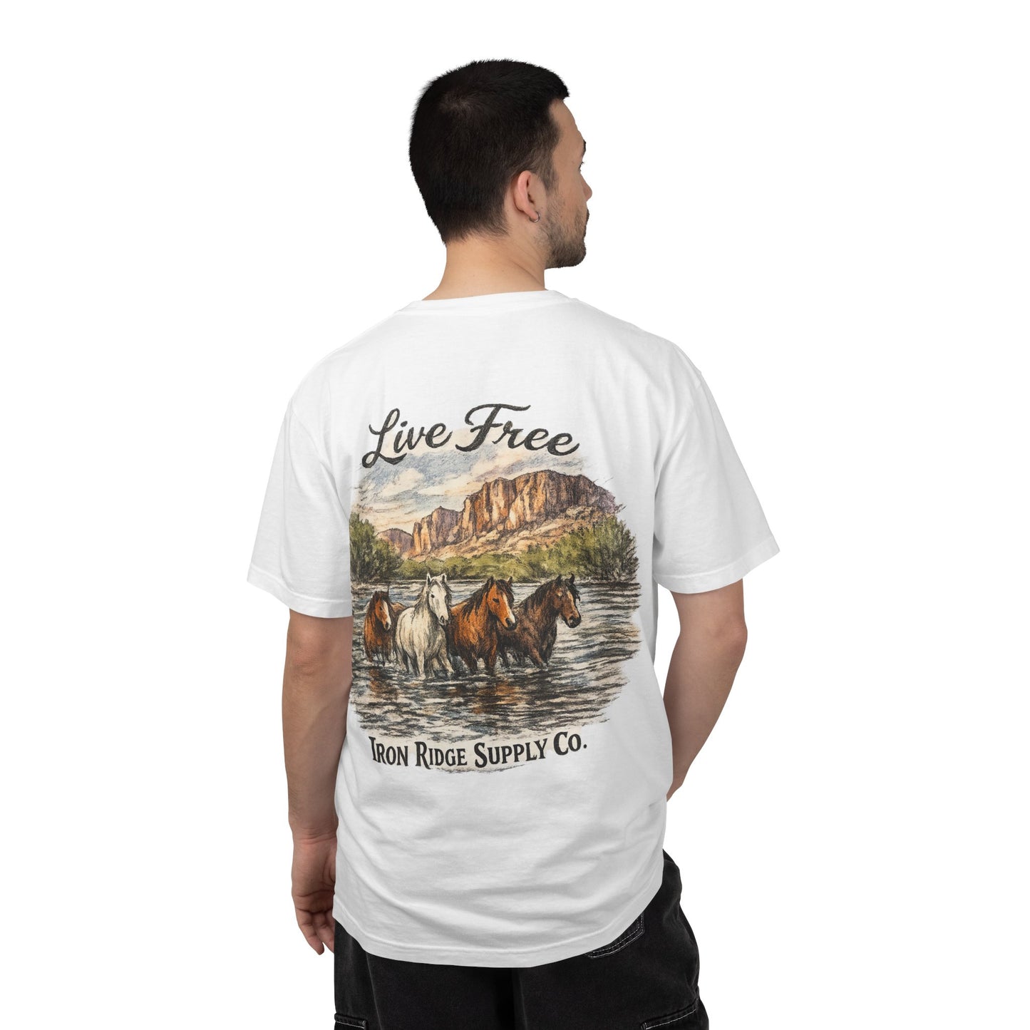 Salt River Horses, Stay Free Graphic Tee