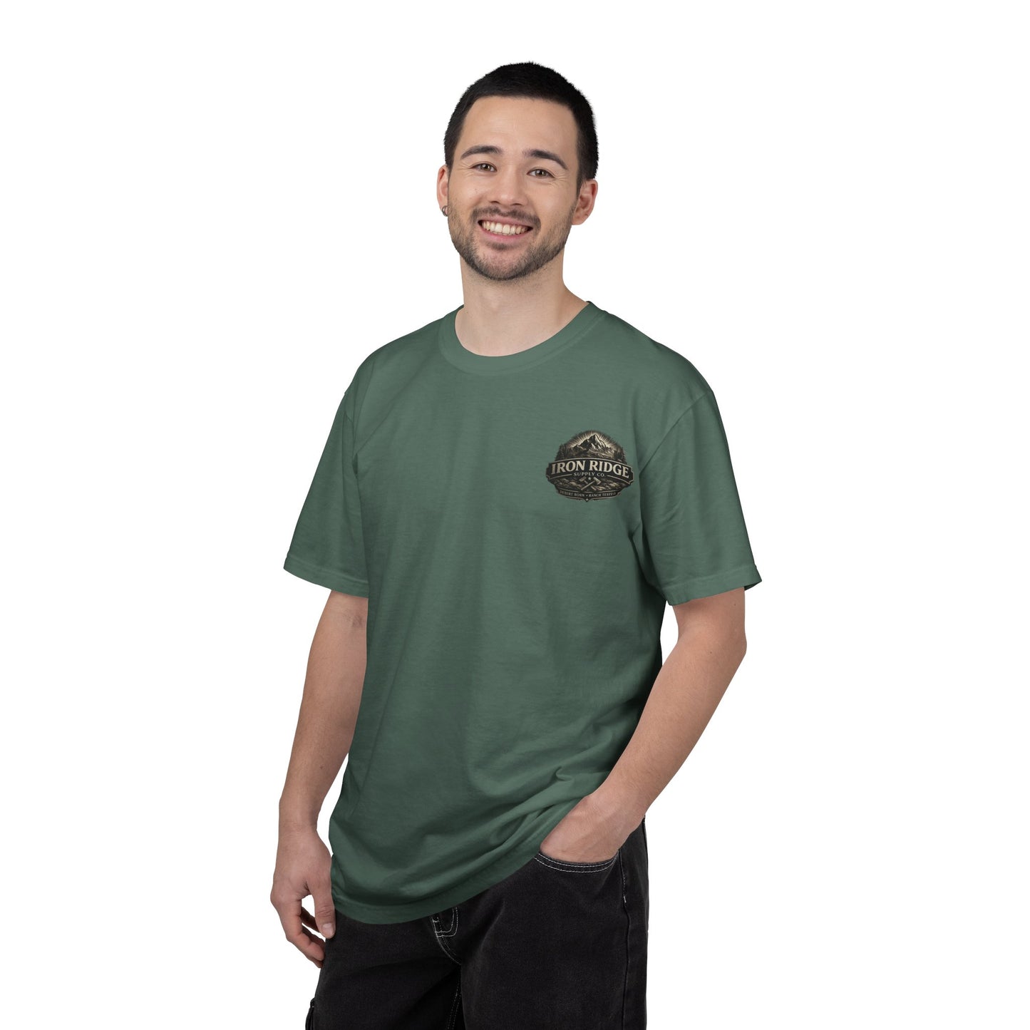 Iron Sharpens Iron T-Shirt — Motivational Faith & Brotherhood Graphic Tee