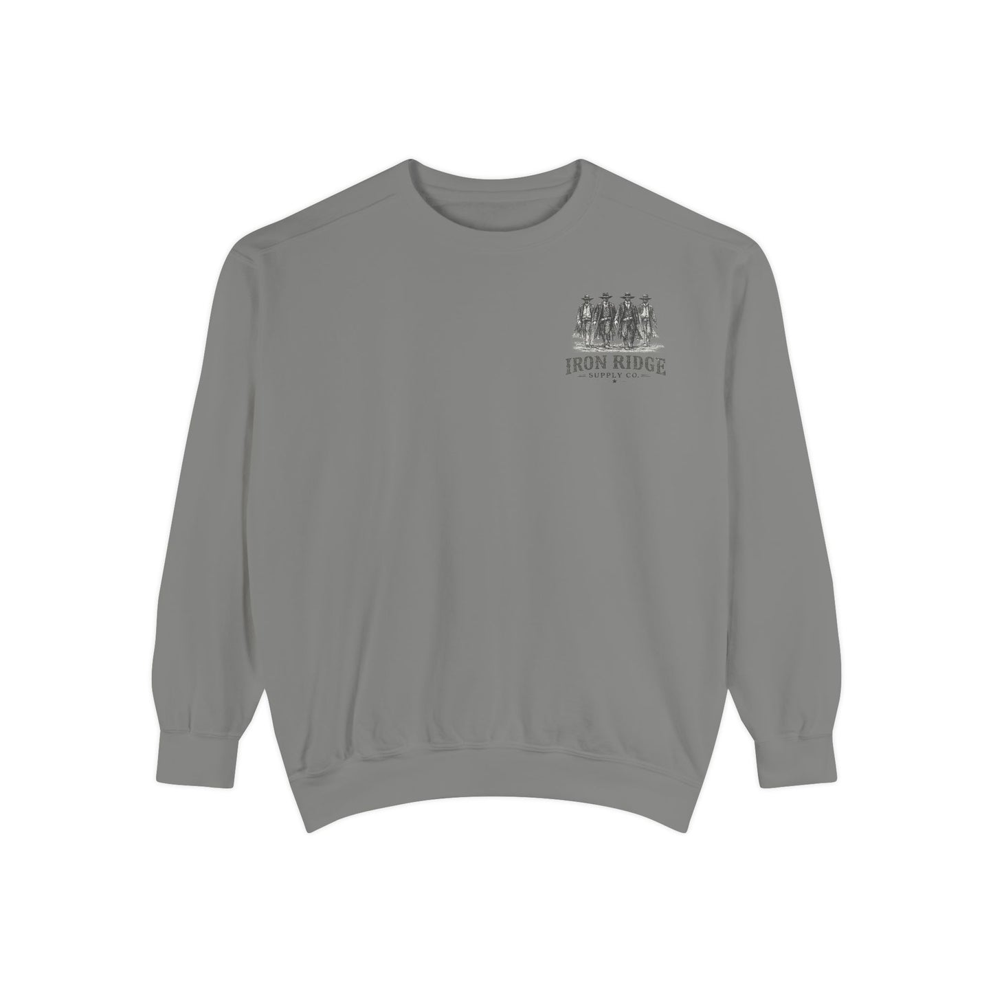 Tombstone Western Sweatshirt — Vintage Wild West Saloon Graphic