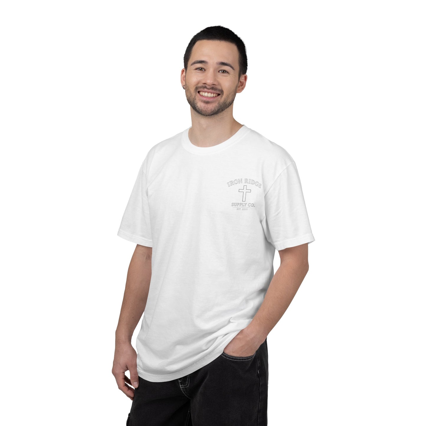 Canyon Cross Graphic T-Shirt — Scenic Cross Back Print