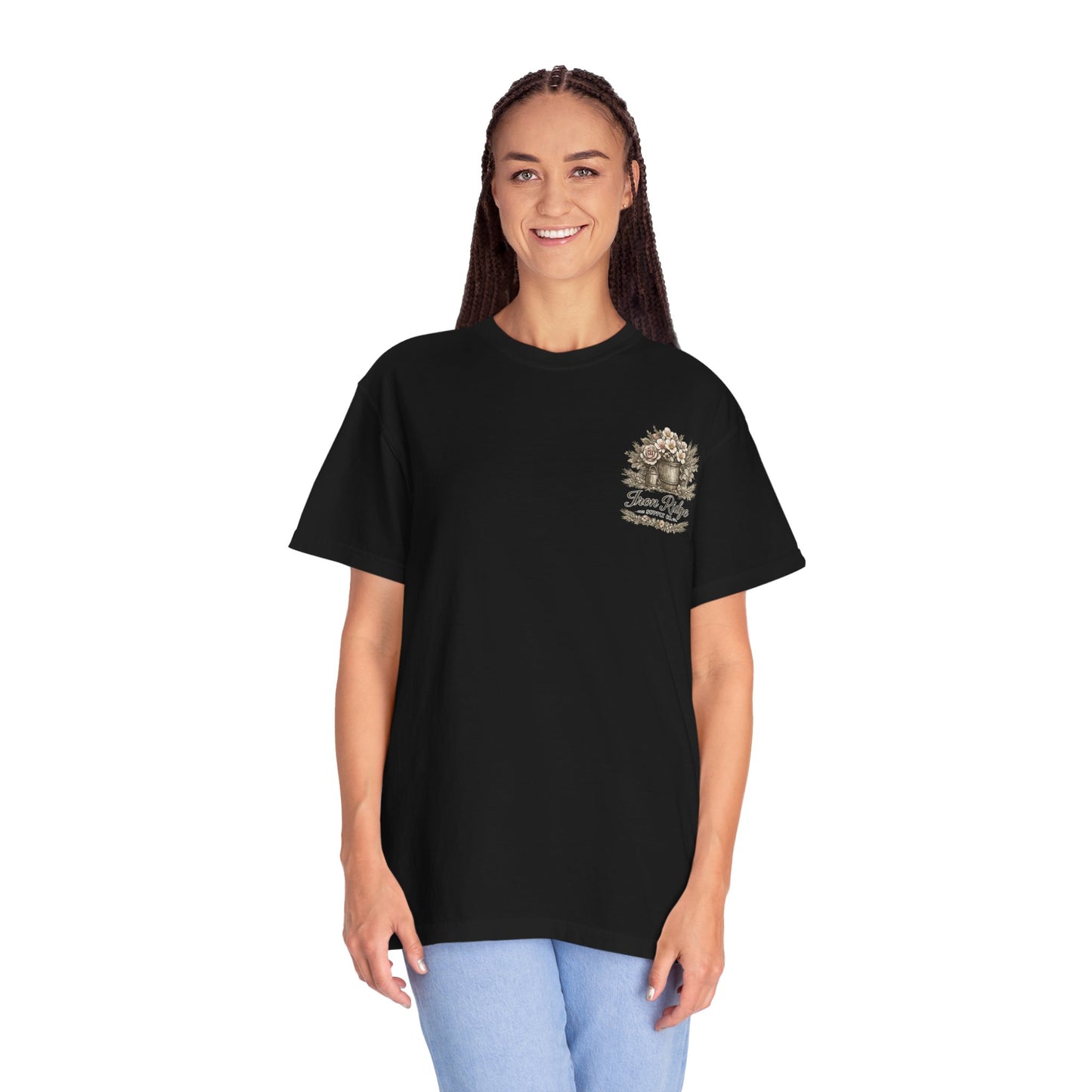 Iron Ridge Supply Co. Floral Barrel Woman's Tee