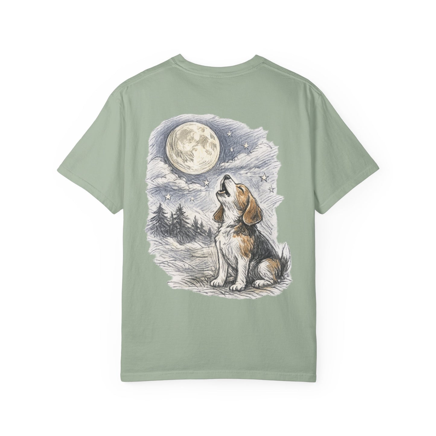 Howling Beagle Moon T-Shirt