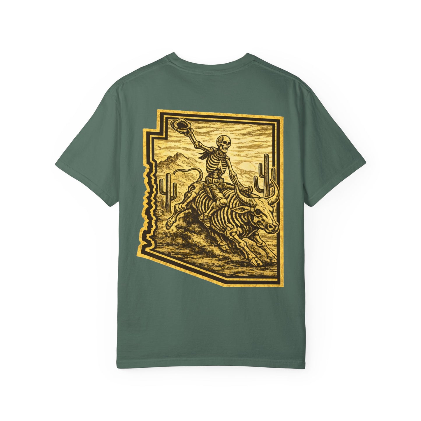 Skeleton Toro T-Shirt — Desert Rodeo Graphic Tee
