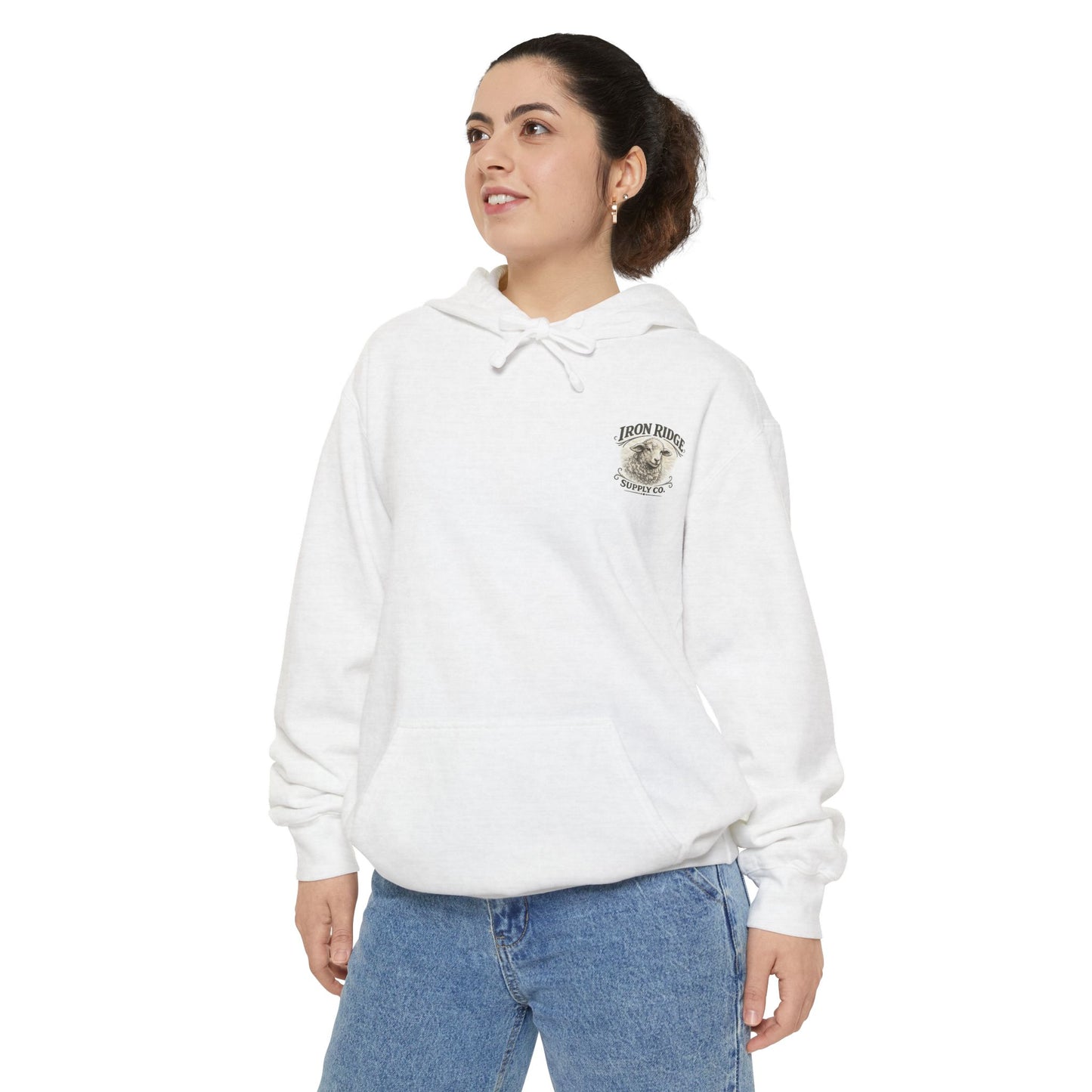 Christian Hoodie — “The Lord Is My Shepherd” Psalm 23 Shepherd Design