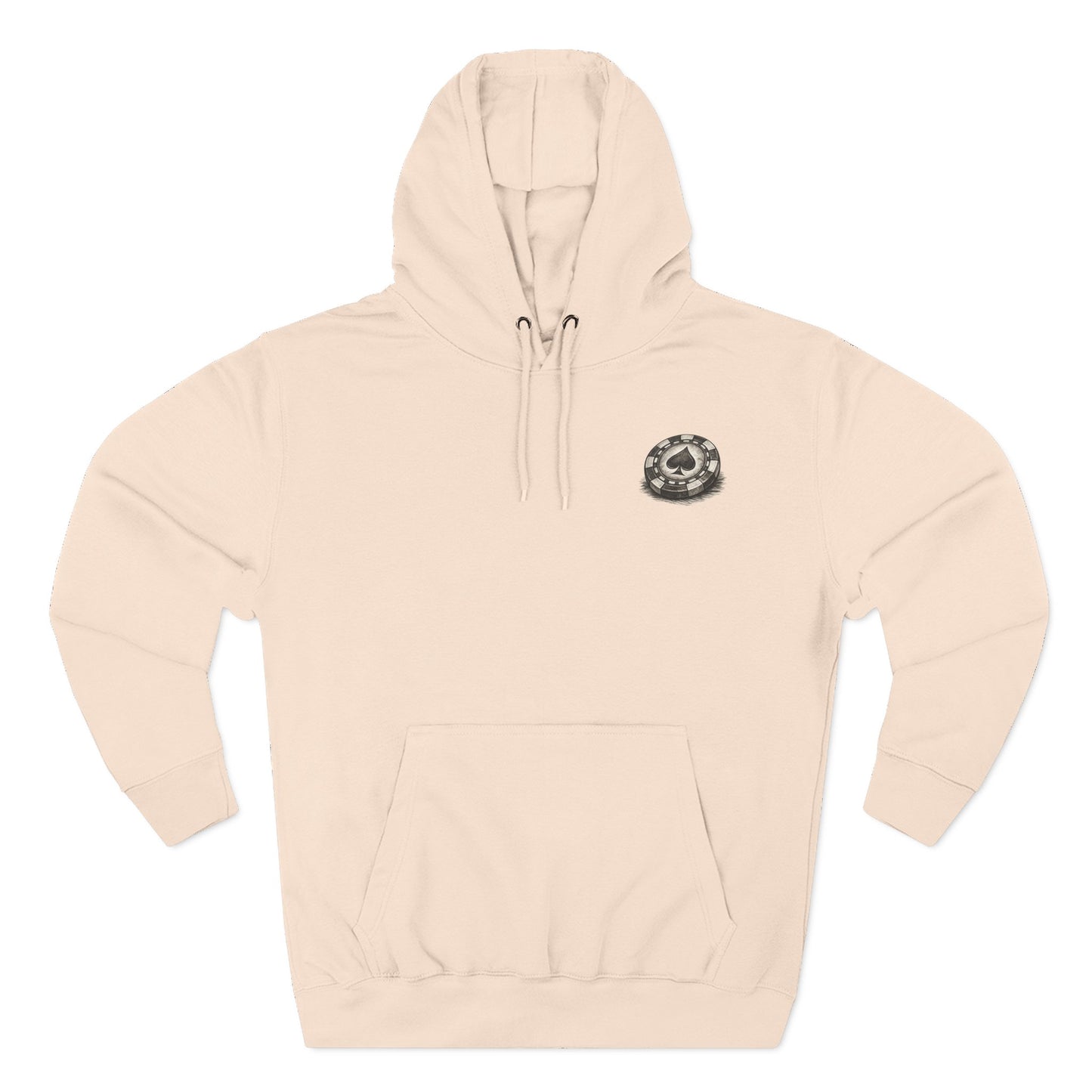 Poker Night Graphic Hoodie — Aces & Dice Vintage Casino Design