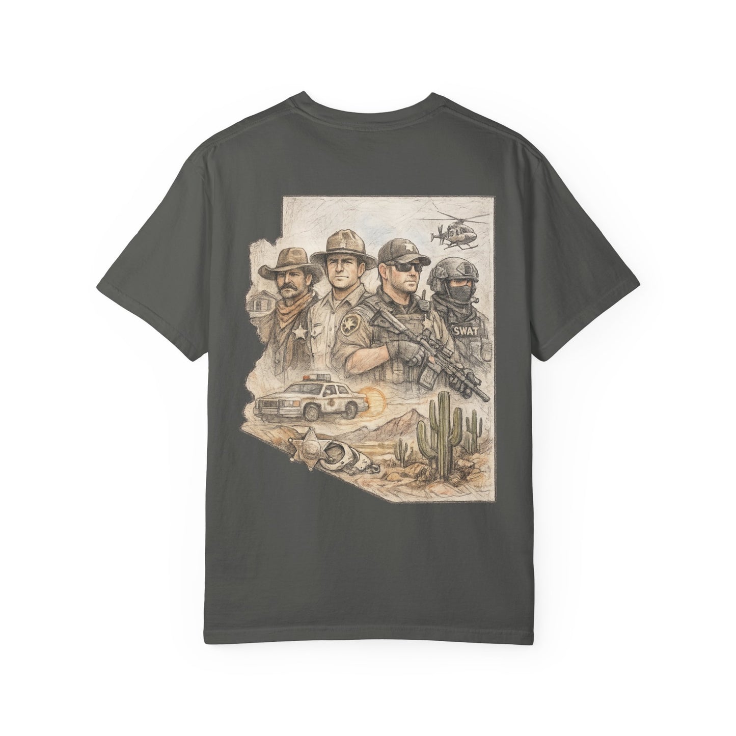 Arizona Law Enforcement Tribute T-Shirt