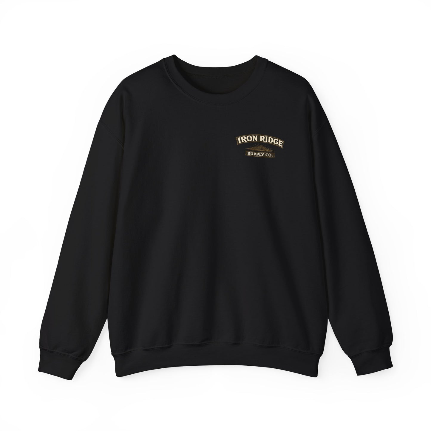 Sweatshirt — Iron Ridge Supply Co. Longhorn Crewneck (Western Sunset)