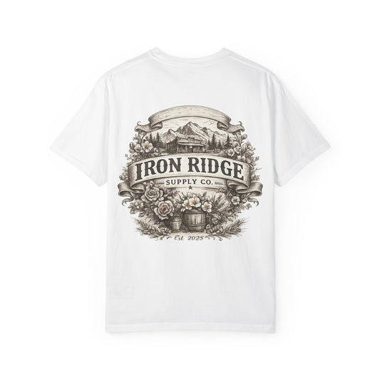 Iron Ridge Supply Co. Floral Barrel Woman's Tee