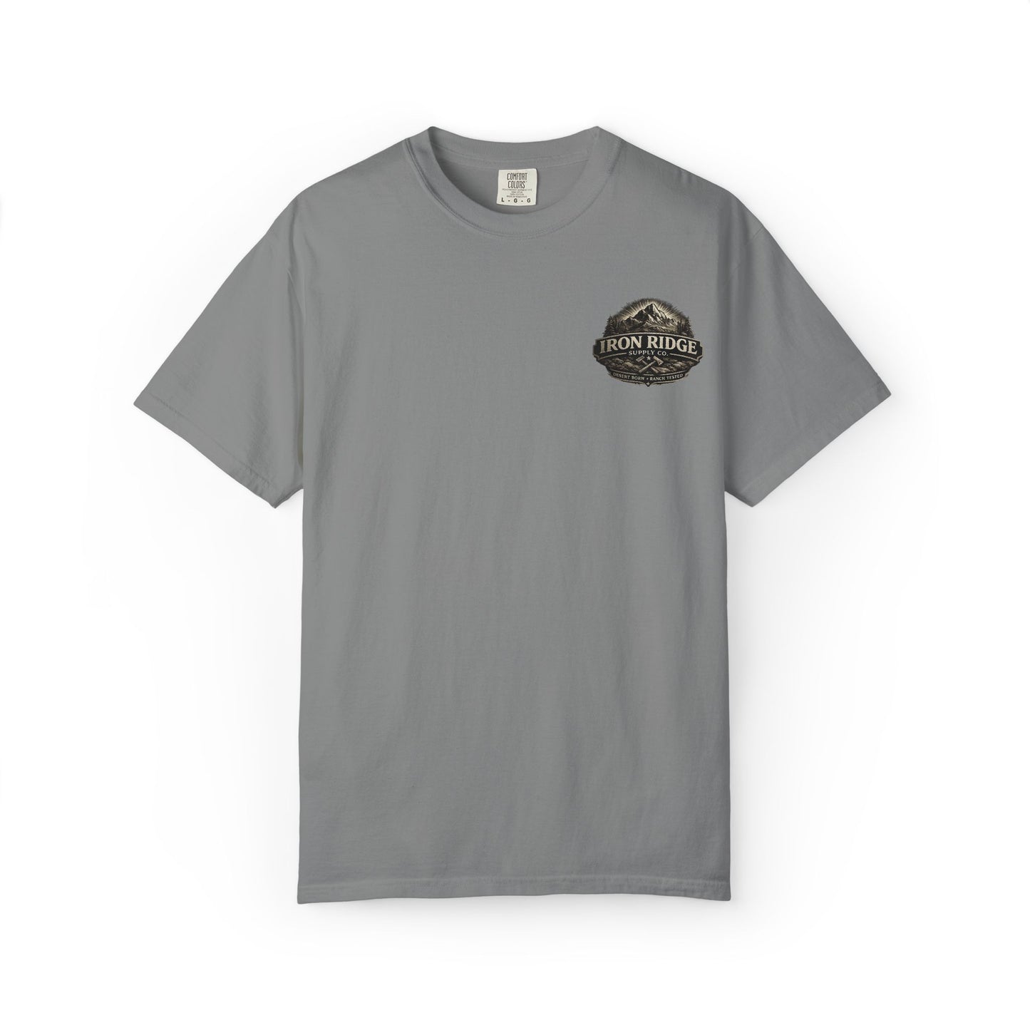 Iron Sharpens Iron T-Shirt — Motivational Faith & Brotherhood Graphic Tee