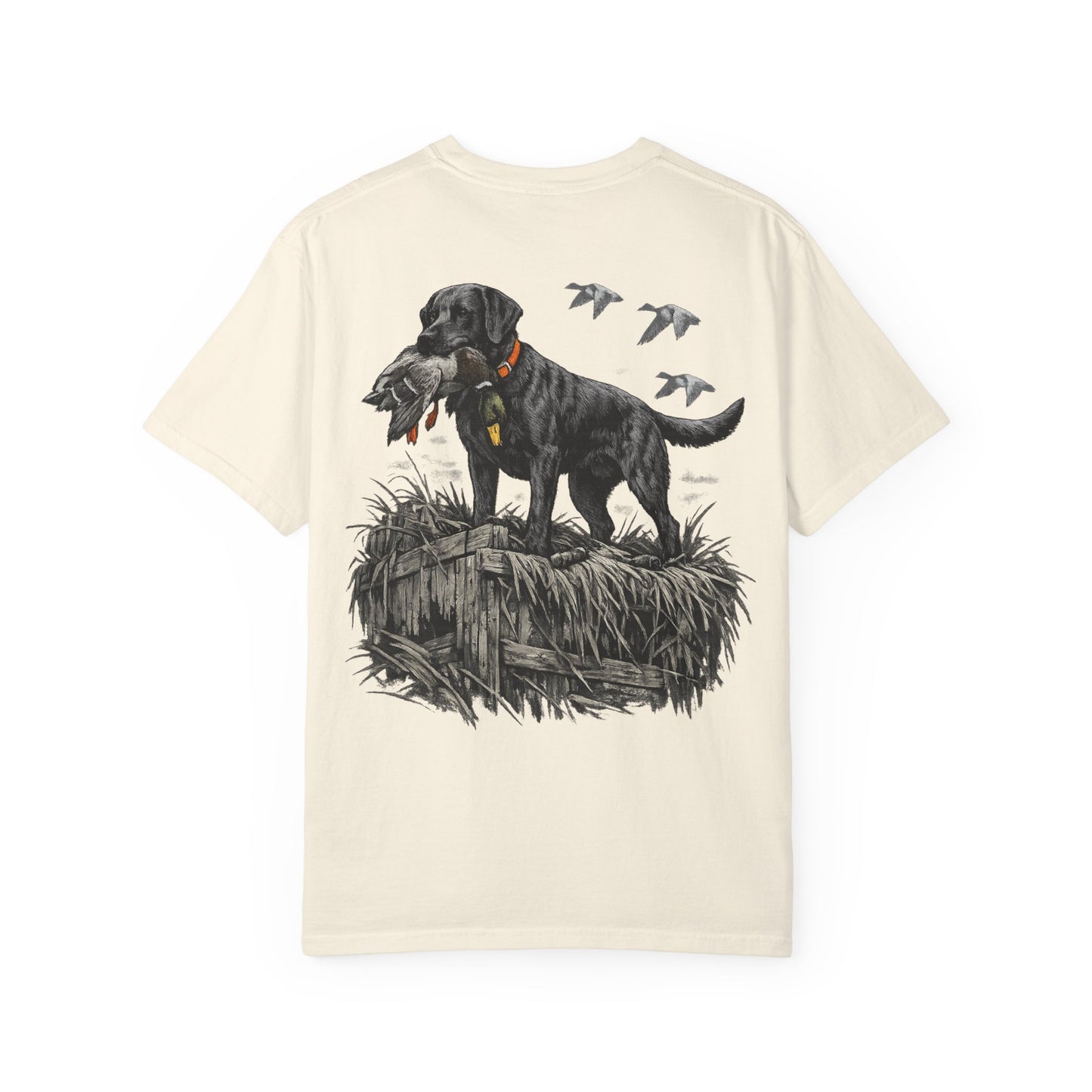 Duck Hunting Labrador Graphic T-Shirt