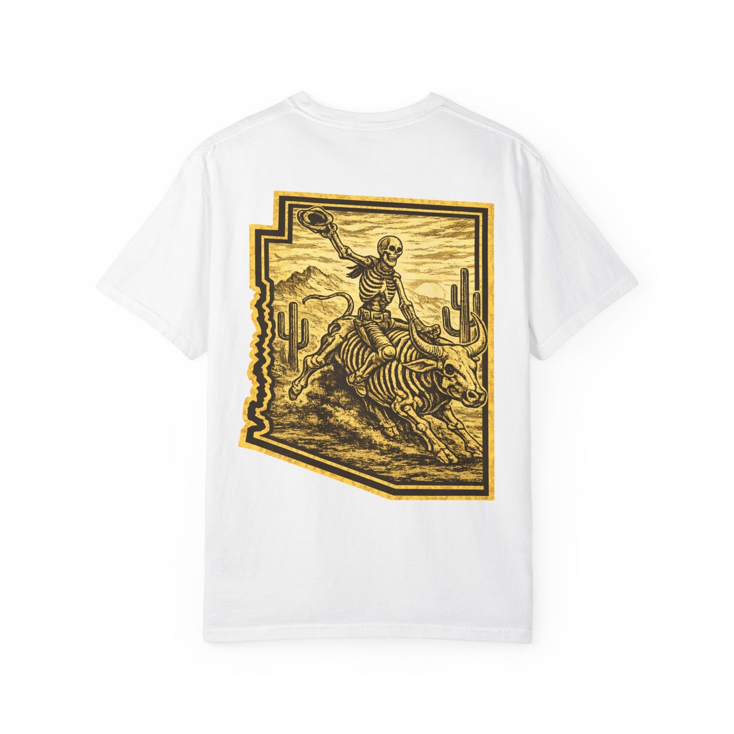 Skeleton Toro T-Shirt — Desert Rodeo Graphic Tee