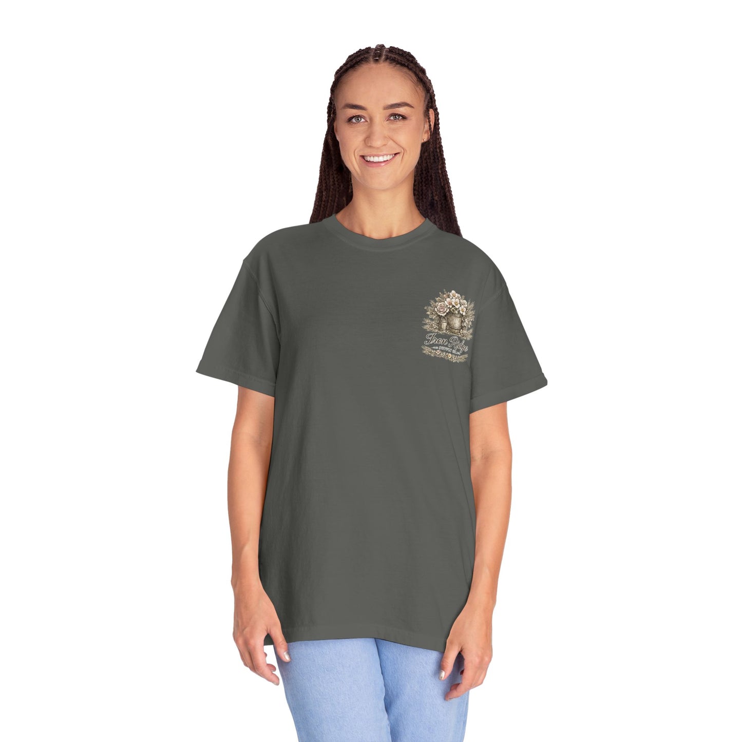 Iron Ridge Supply Co. Floral Barrel Woman's Tee