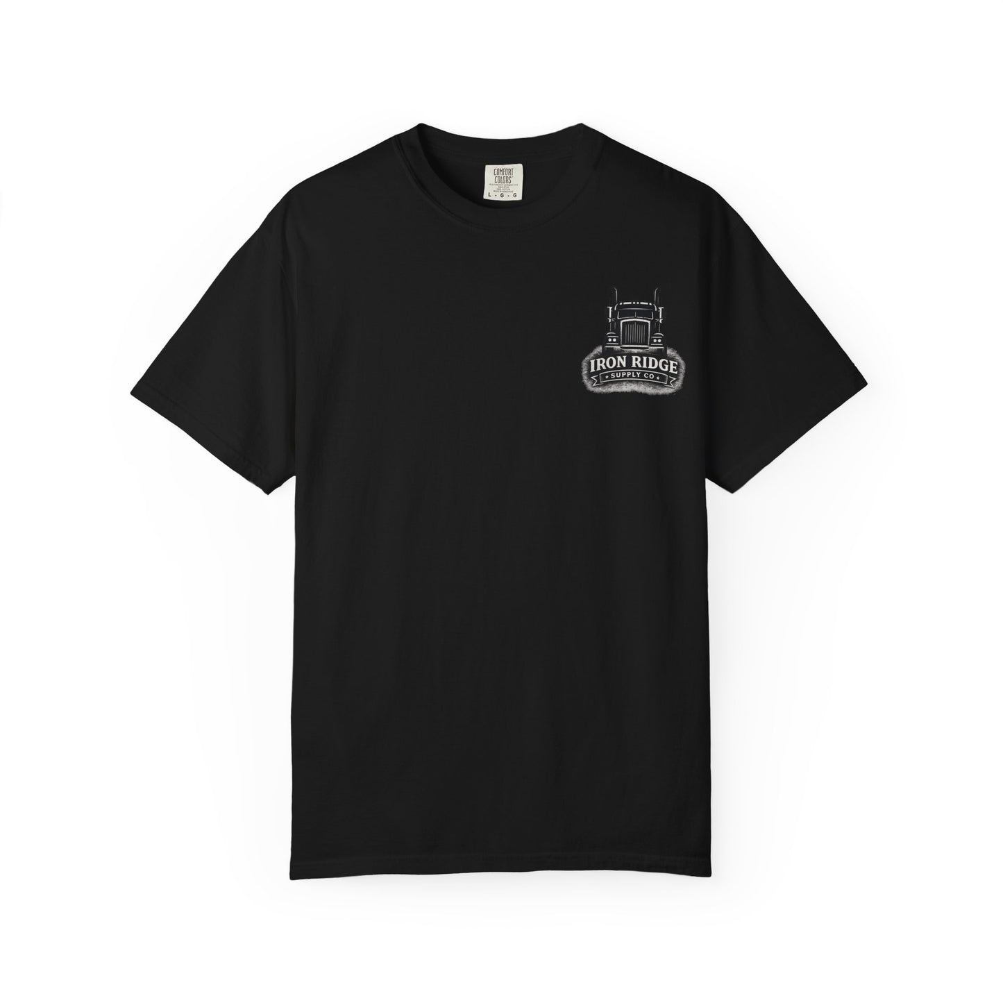 Route 66 Heavy Hauler T-Shirt — Iron Ridge Semi-Truck Print