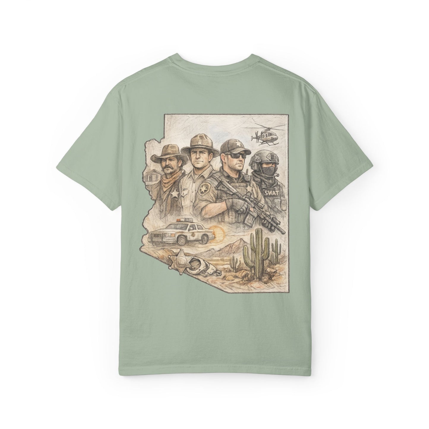 Arizona Law Enforcement Tribute T-Shirt