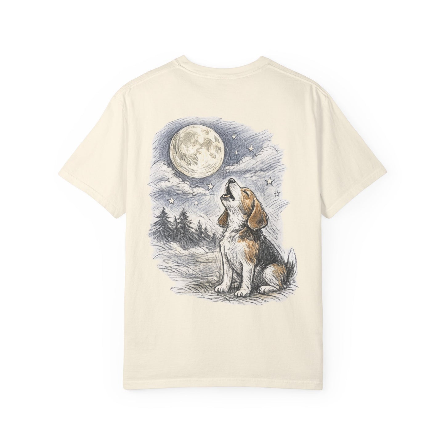 Howling Beagle Moon T-Shirt