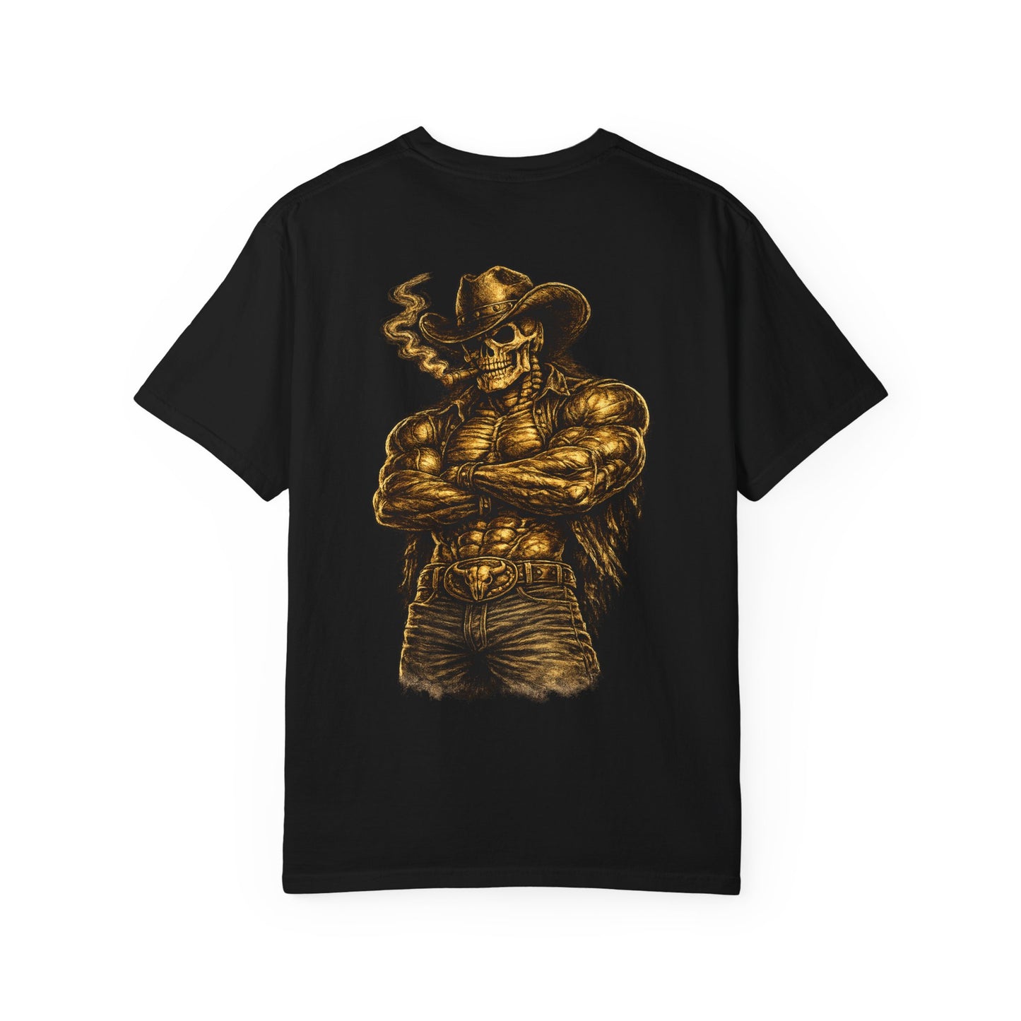 Gymbro Skeleton Tee - Cowboy Skeleton T-Shirt