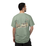 T-Shirt — Funny Dove Hunting Graphic ‘Oops…Sorry!’ Back Print