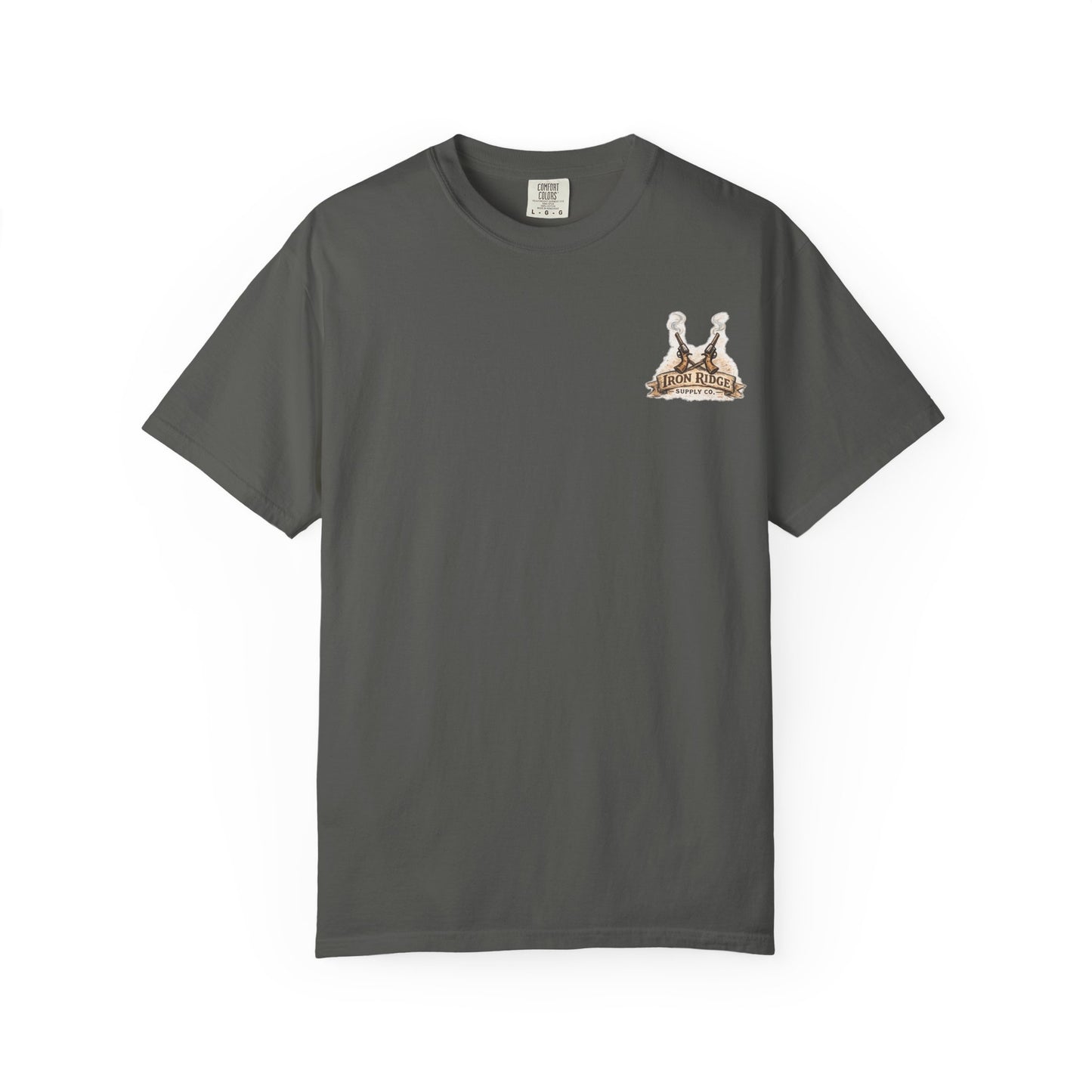 Desert Outlaw T-Shirt — Western Desert Revolver Graphic Tee
