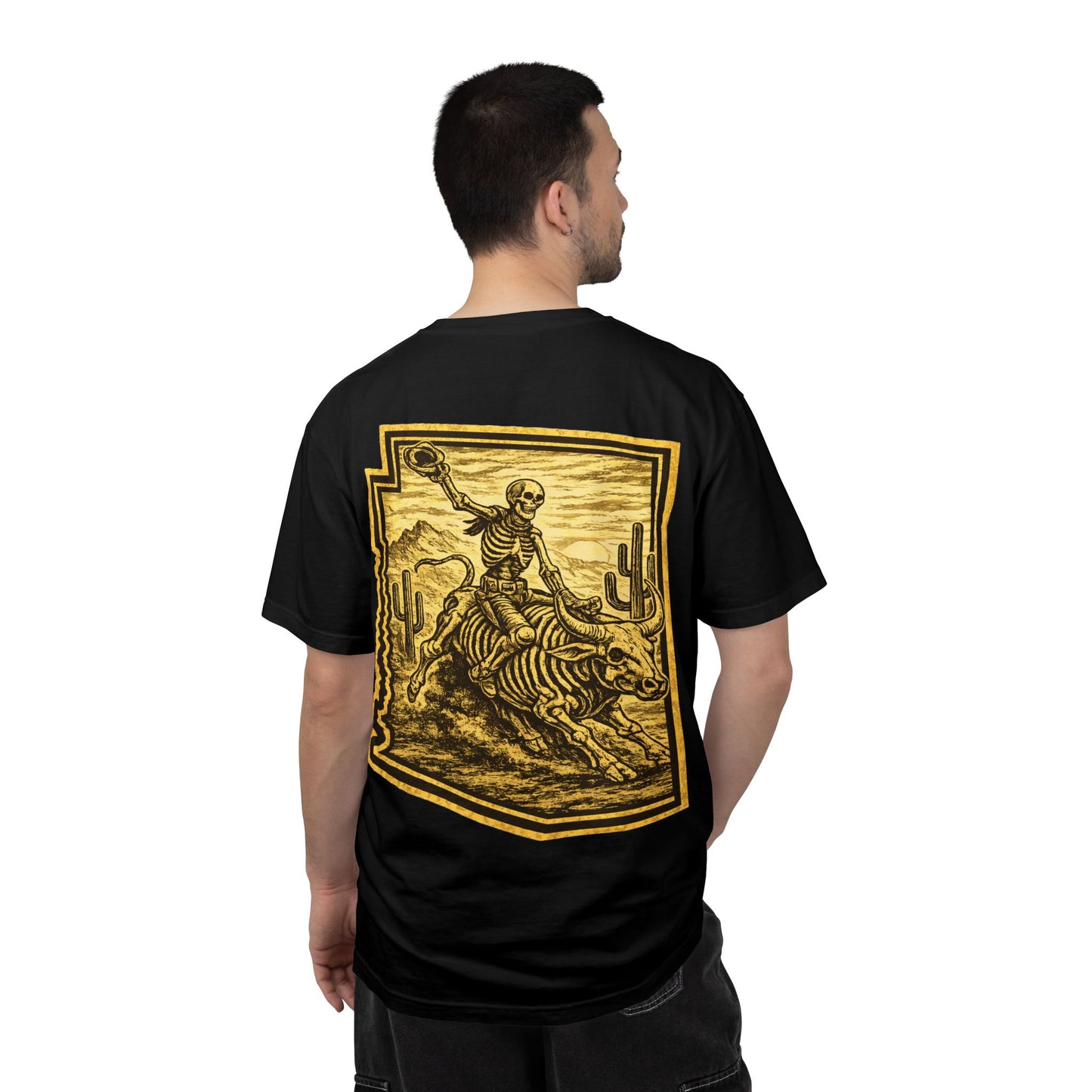Skeleton Toro T-Shirt — Desert Rodeo Graphic Tee