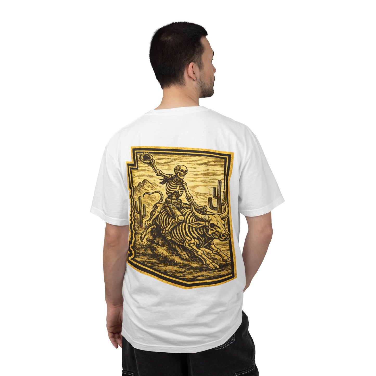 Skeleton Toro T-Shirt — Desert Rodeo Graphic Tee