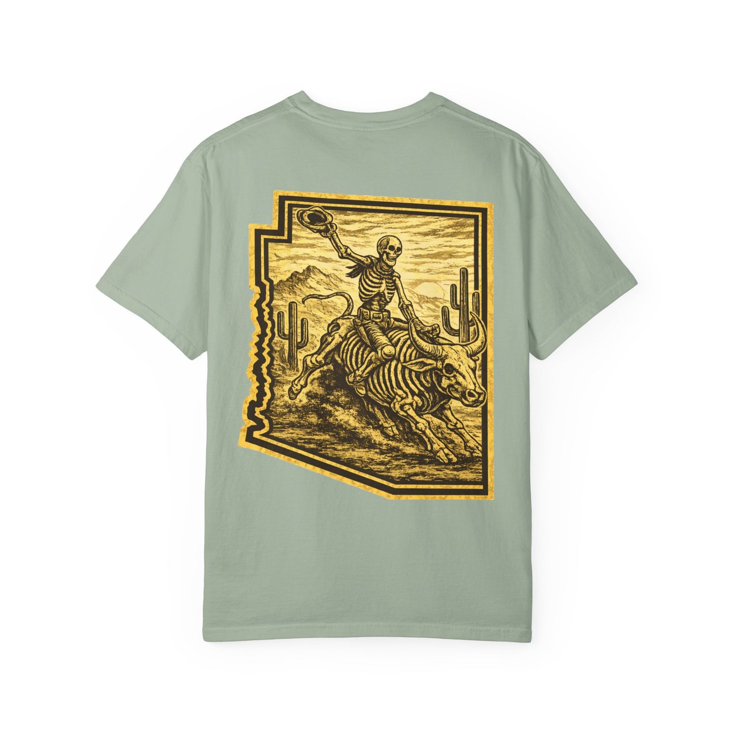 Skeleton Toro T-Shirt — Desert Rodeo Graphic Tee