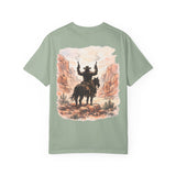 Desert Outlaw T-Shirt — Western Desert Revolver Graphic Tee