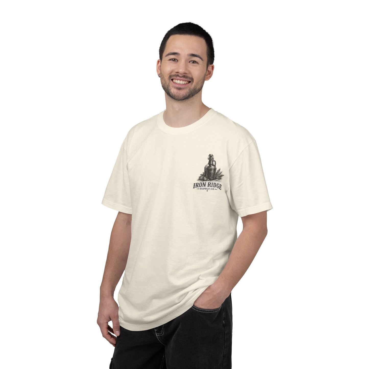 Vintage Saloon T-Shirt — 'Iron Ridge' Western Graphic Tee
